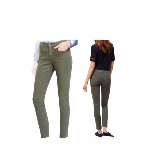 Loft | Modern Skinny Ankle Pants in Green - Picture 1 of 8